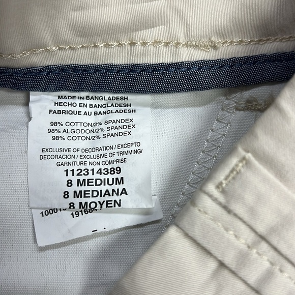 Women’s Lee Legendary Shorts Size 8 Khaki NWT-small defect see photos - Picture 10 of 11